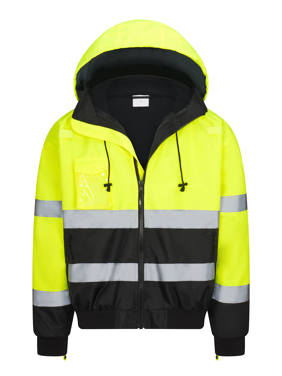 MAX605N ANSI Class 3, Safety Green 3-in-1 Jacket with Black Bottom